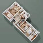 Luxury Apartment - Ac - 4Br- 8P - Bastille